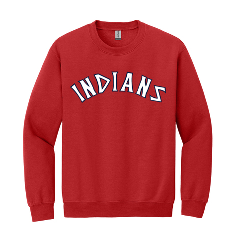 Cleveland Indians Vintage 1970s Logo Crewneck Sweatshirt