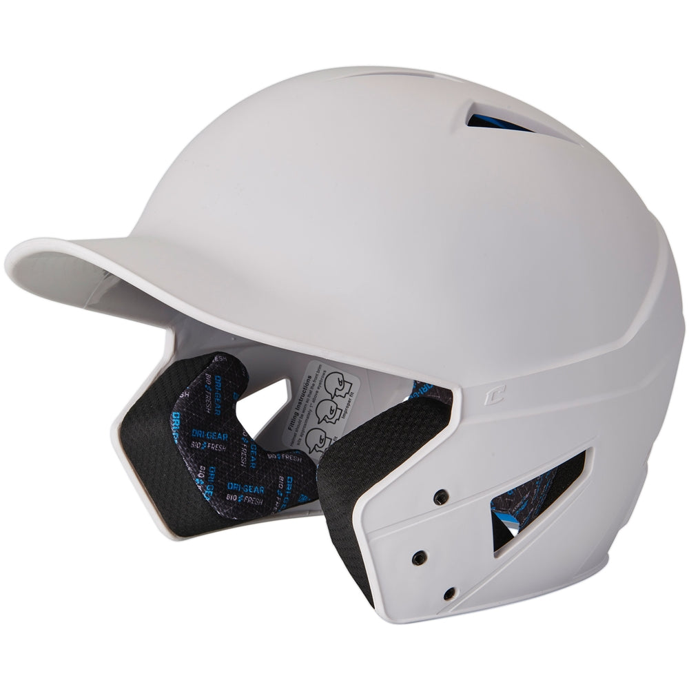 Champro HX Batting Helmet in Matte White (Add-on)
