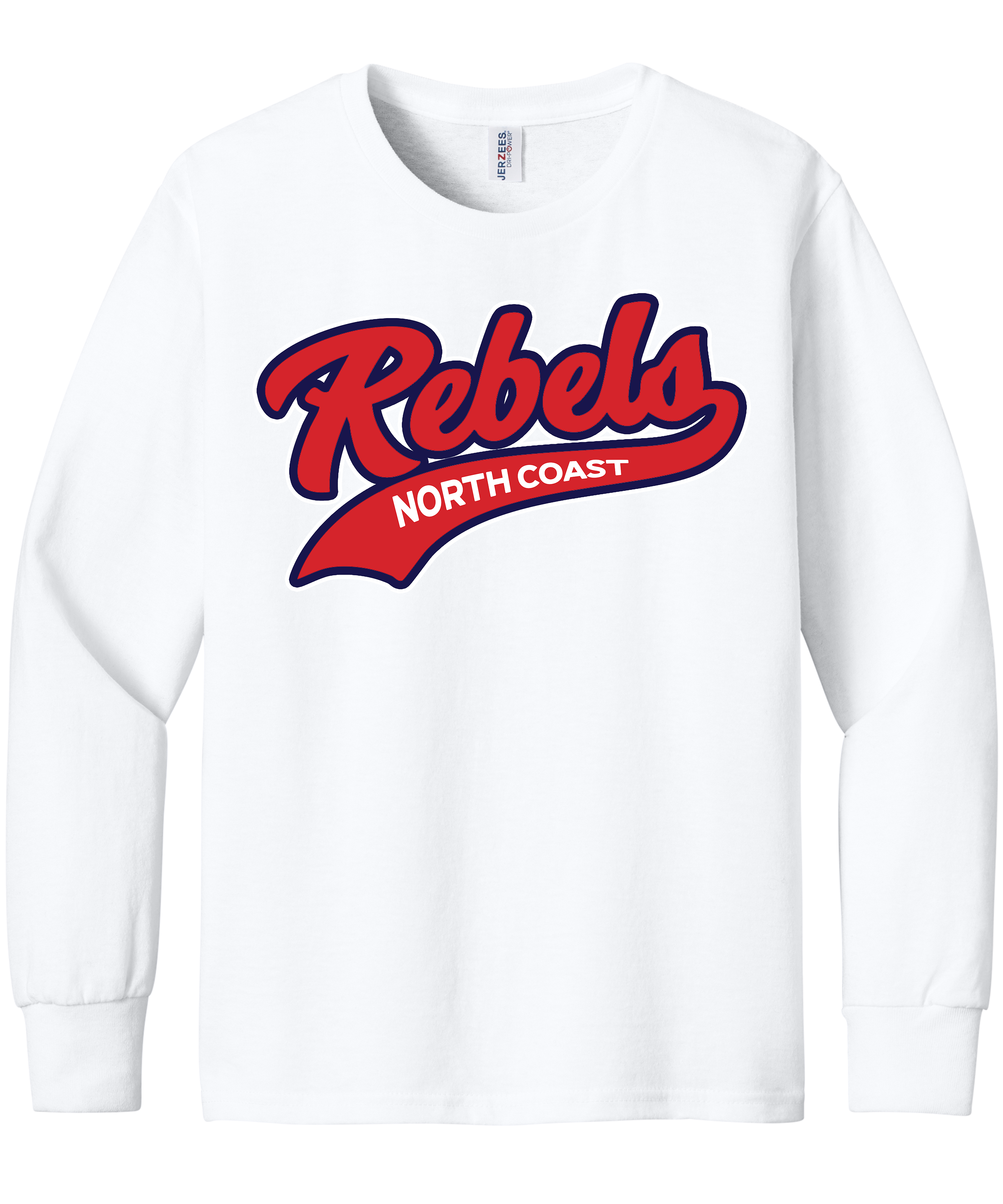 Rebels Baseball Long Sleeve T-Shirt (Adult & Youth)