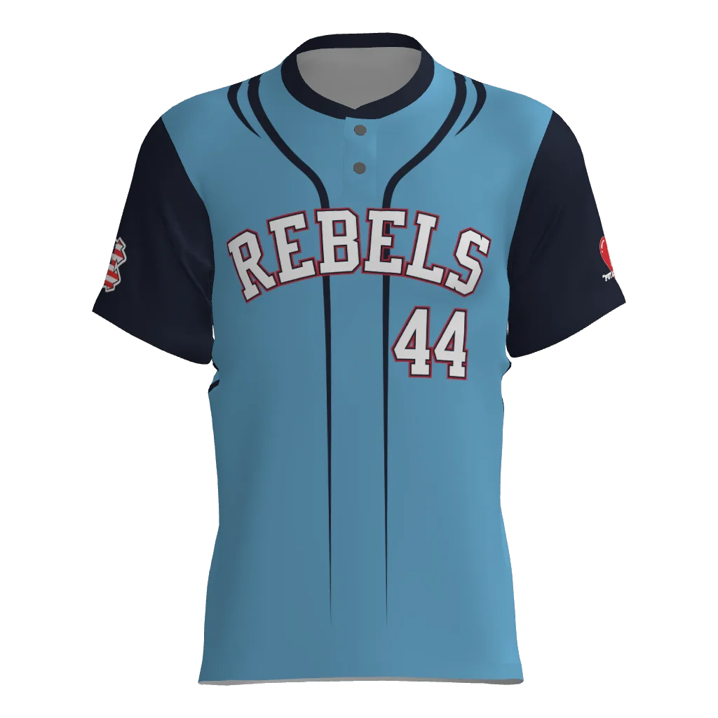 Rebels 2026 Uniform Package **Please note these are custom items and CAN NOT BE RETURNED OR EXCHANGED. Please ensure your sizing and custom information provided is correct**