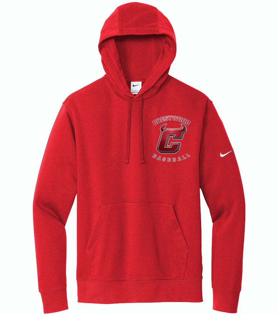Crestwood Baseball Nike Hoodie (2026 Logo Edition)