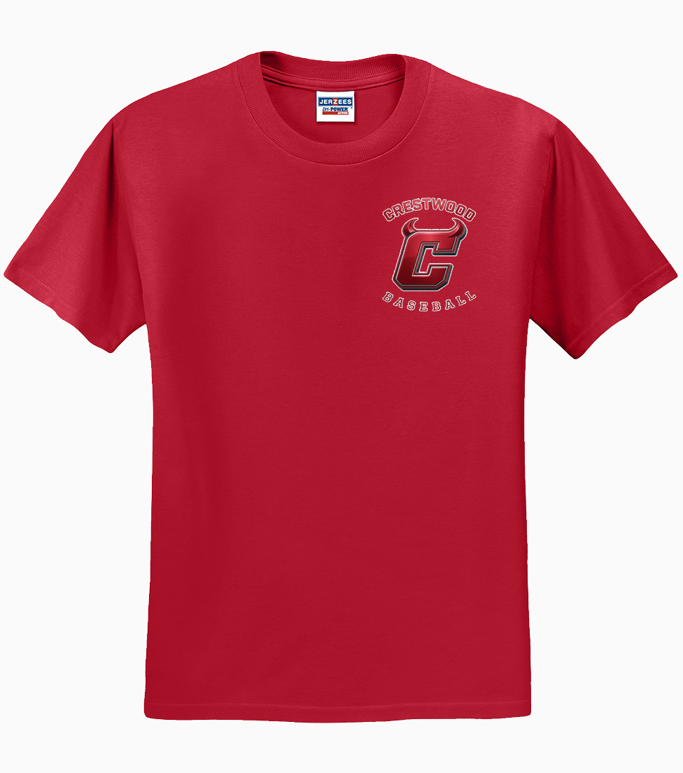 Crestwood Baseball T-Shirt (2026 Logo Edition)