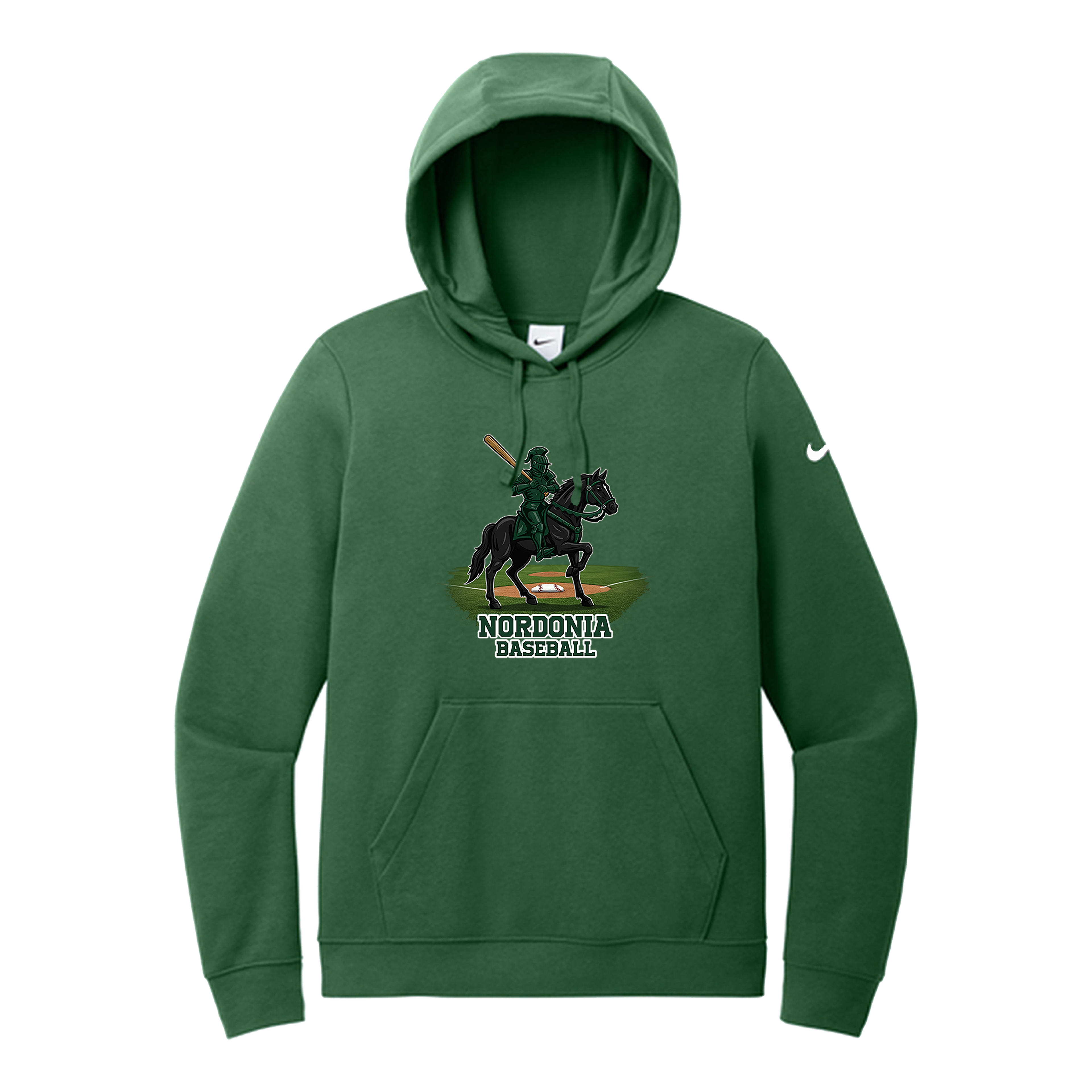 Nike Nordonia Baseball Hoodie – Knight Mascot Edition