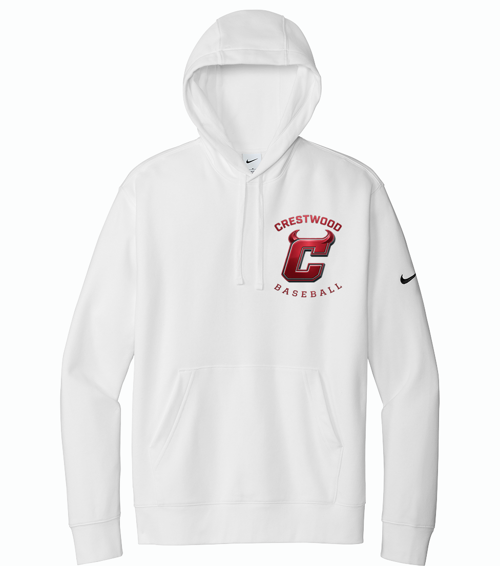 Crestwood Baseball Nike Hoodie (2026 Logo Edition)