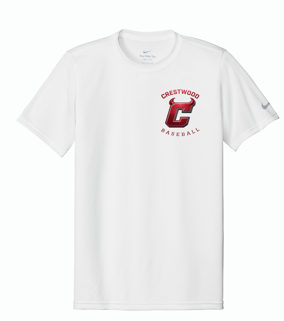 Crestwood Baseball Nike T-Shirt (2026 Logo Edition)