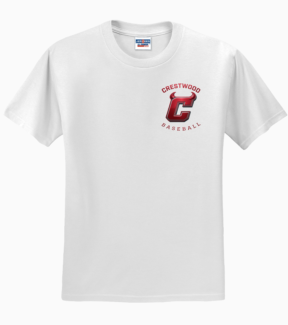 Crestwood Baseball T-Shirt (2026 Logo Edition)