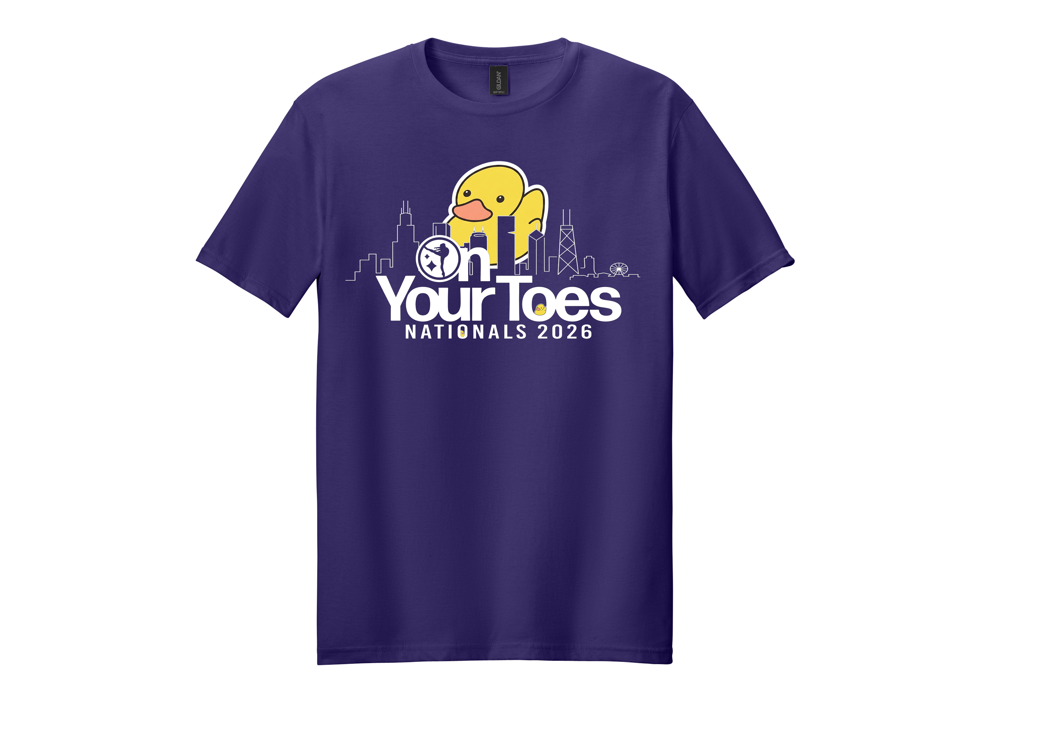 On Your Toes Dance Studio Nationals Tee – Chicago Edition